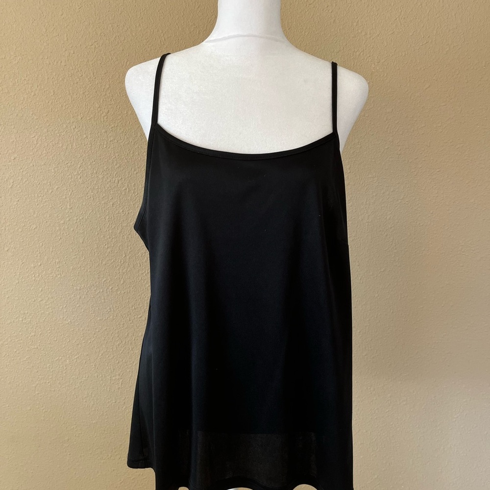 Black Women's Spaghetti Strap Top